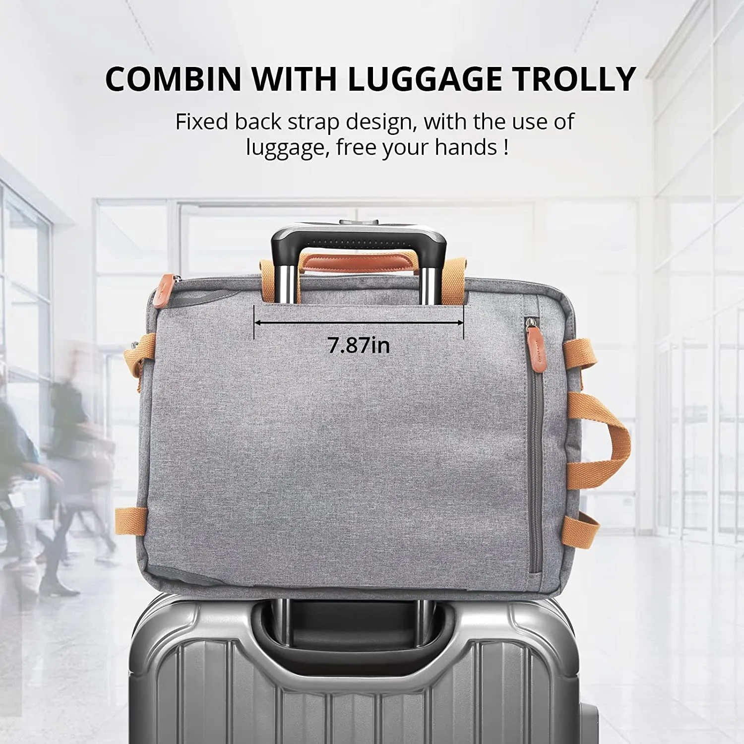 3-IN-1 LAPTOP BACKPACK