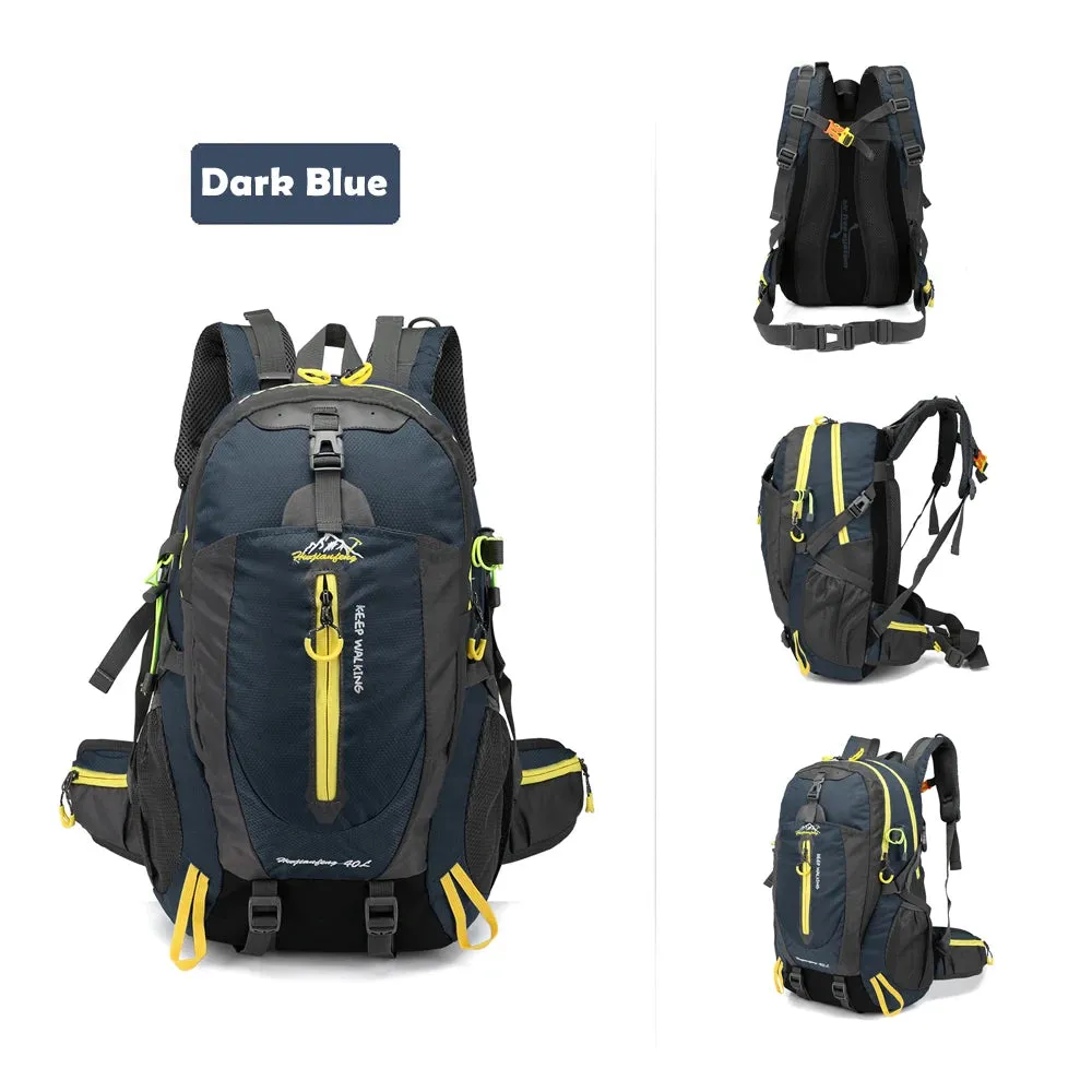 40L Water Resistant Travel Backpack - MORE COLOURS