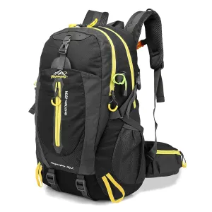 40L Water Resistant Travel Backpack - MORE COLOURS