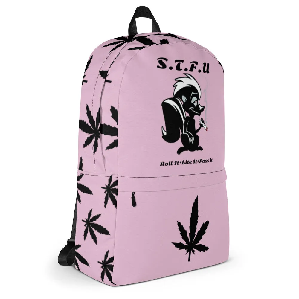 420 Skunk Backpack - Light Pink