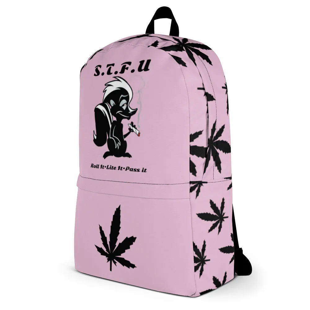 420 Skunk Backpack - Light Pink