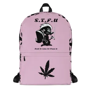 420 Skunk Backpack - Light Pink