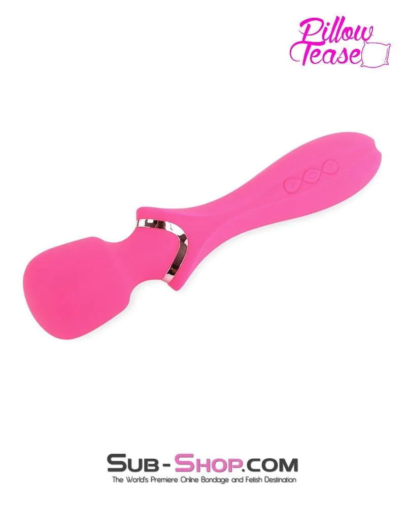 6166M      Wand-er Woman 10 Function Rechargeable Silicone Waterproof Wand Massager - LAST CHANCE - Final Closeout!