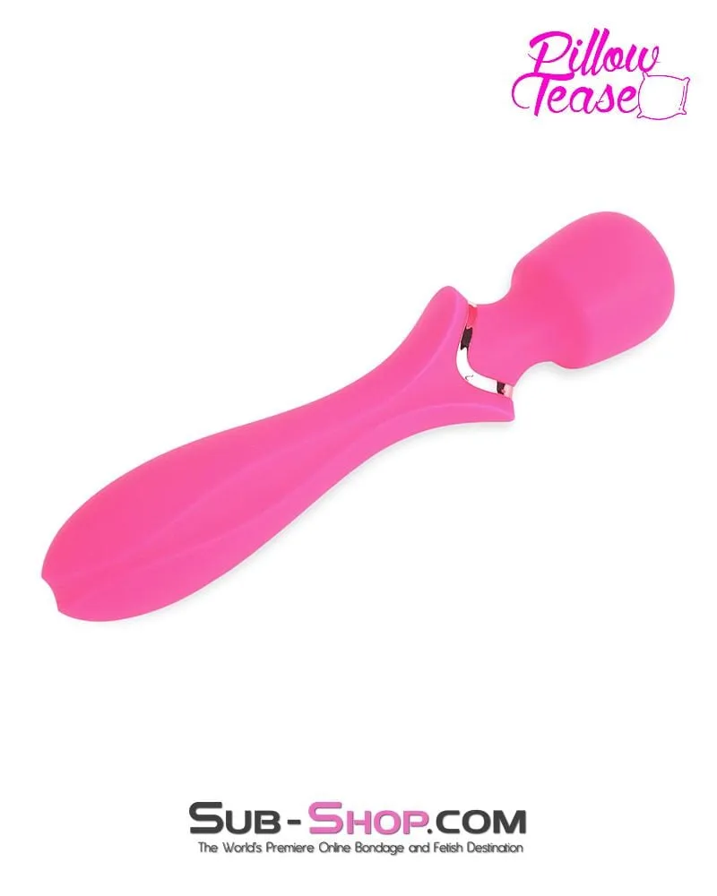 6166M      Wand-er Woman 10 Function Rechargeable Silicone Waterproof Wand Massager - LAST CHANCE - Final Closeout!