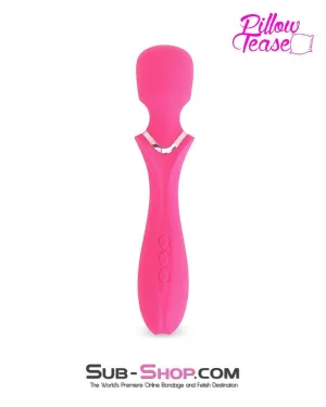6166M      Wand-er Woman 10 Function Rechargeable Silicone Waterproof Wand Massager - LAST CHANCE - Final Closeout!