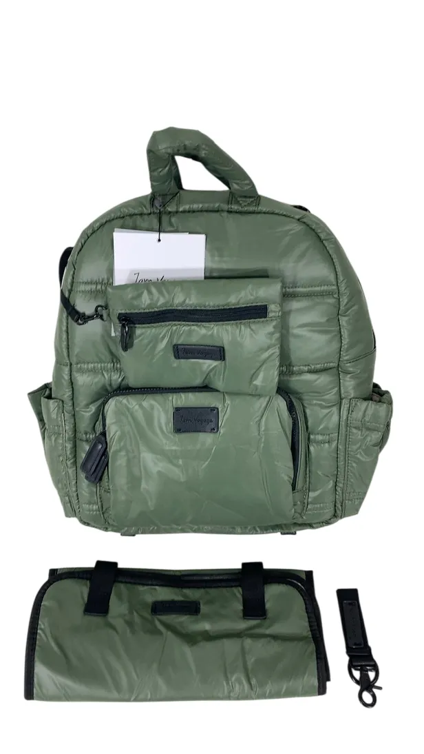 7 A.M. Enfant BK718 Diaper Bag Backpack, Evening Green