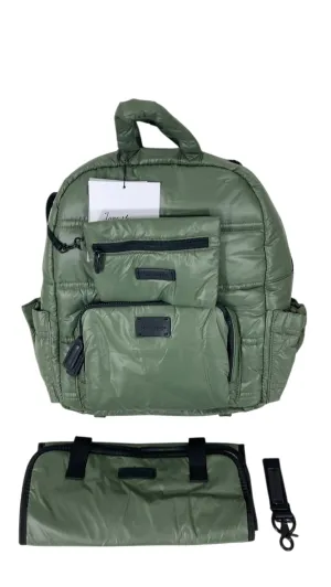 7 A.M. Enfant BK718 Diaper Bag Backpack, Evening Green