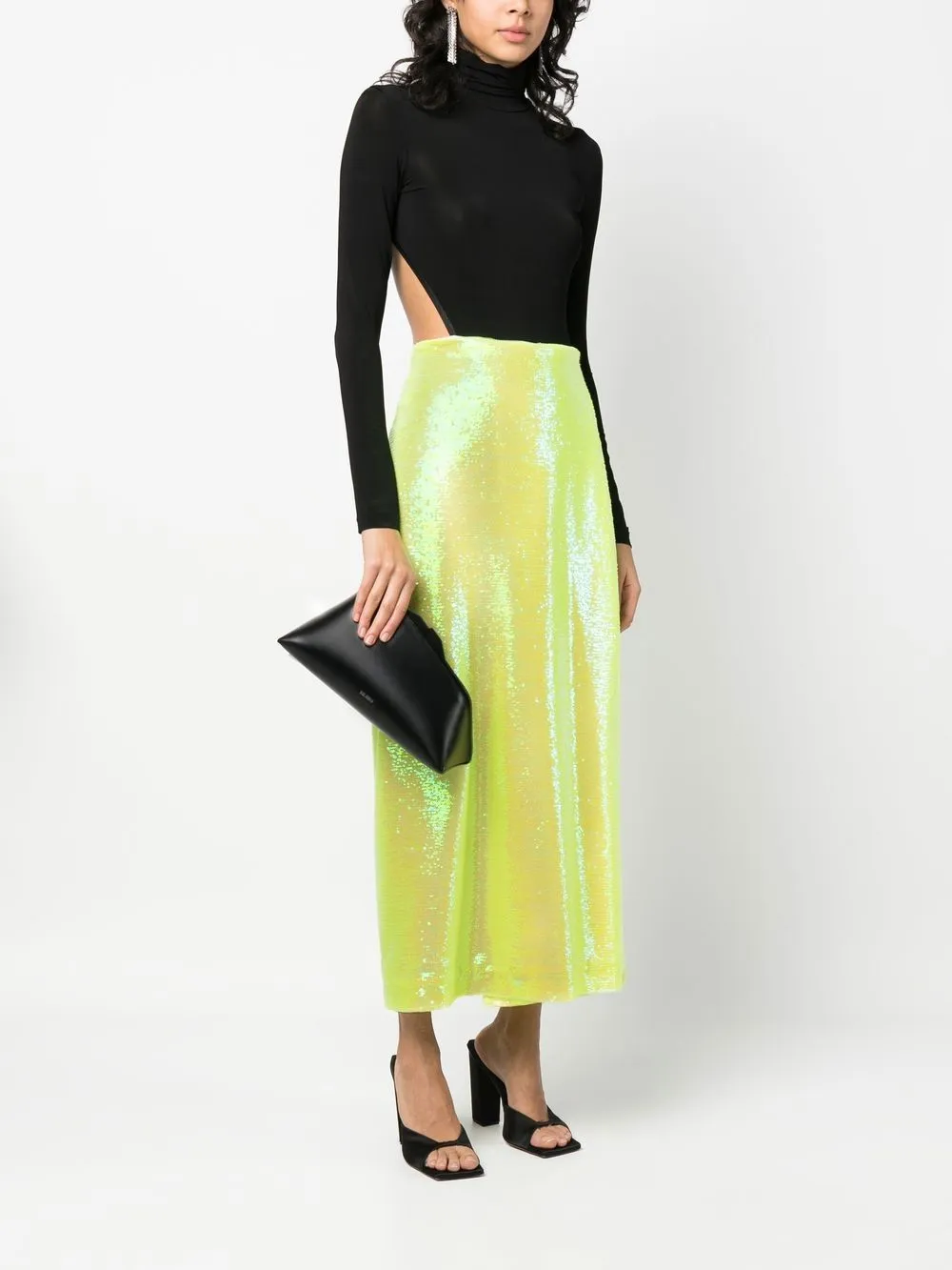 8.30 pm leather clutch