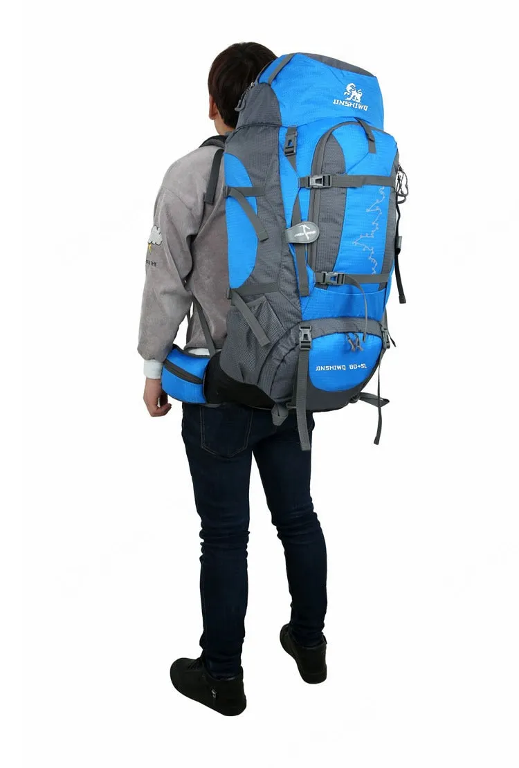 85L Outdoor Camping Hiking Backpack