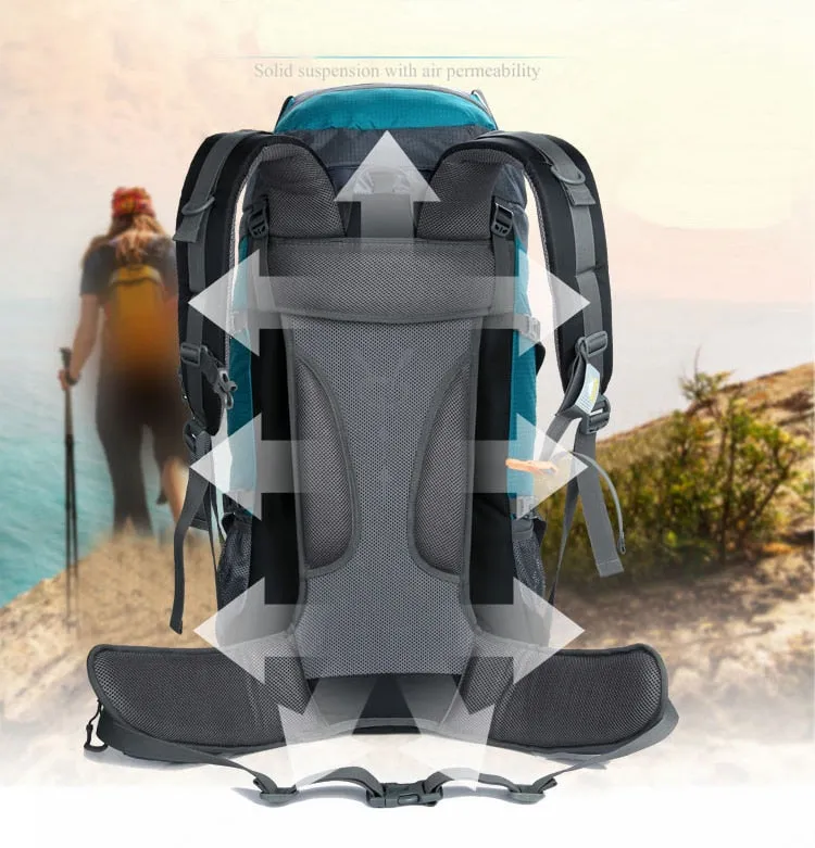 85L Outdoor Camping Hiking Backpack