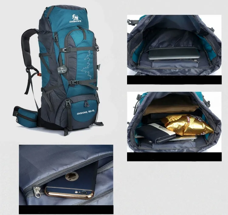 85L Outdoor Camping Hiking Backpack