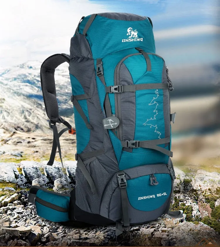 85L Outdoor Camping Hiking Backpack
