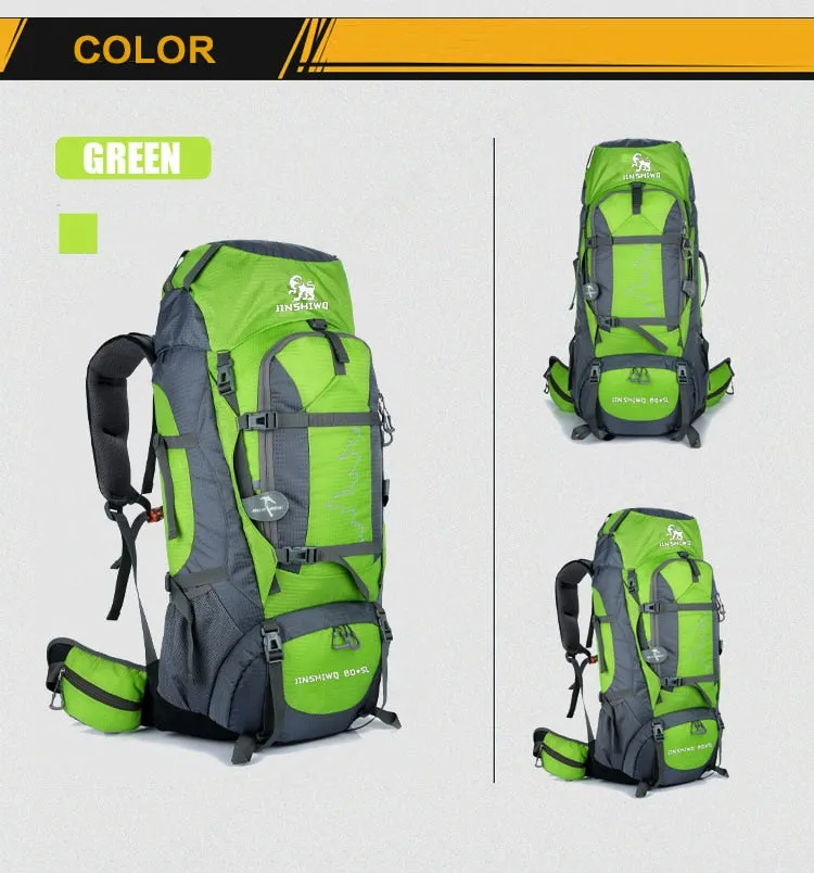 85L Outdoor Camping Hiking Backpack