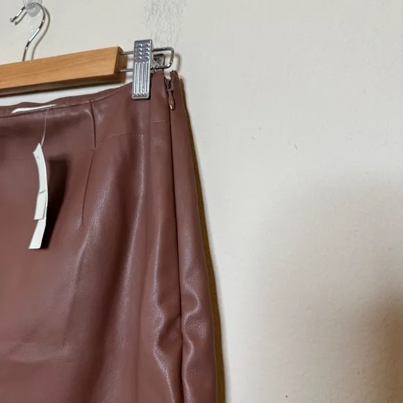 Abercrombie &amp; Fitch Faux Leather Mini Skirt