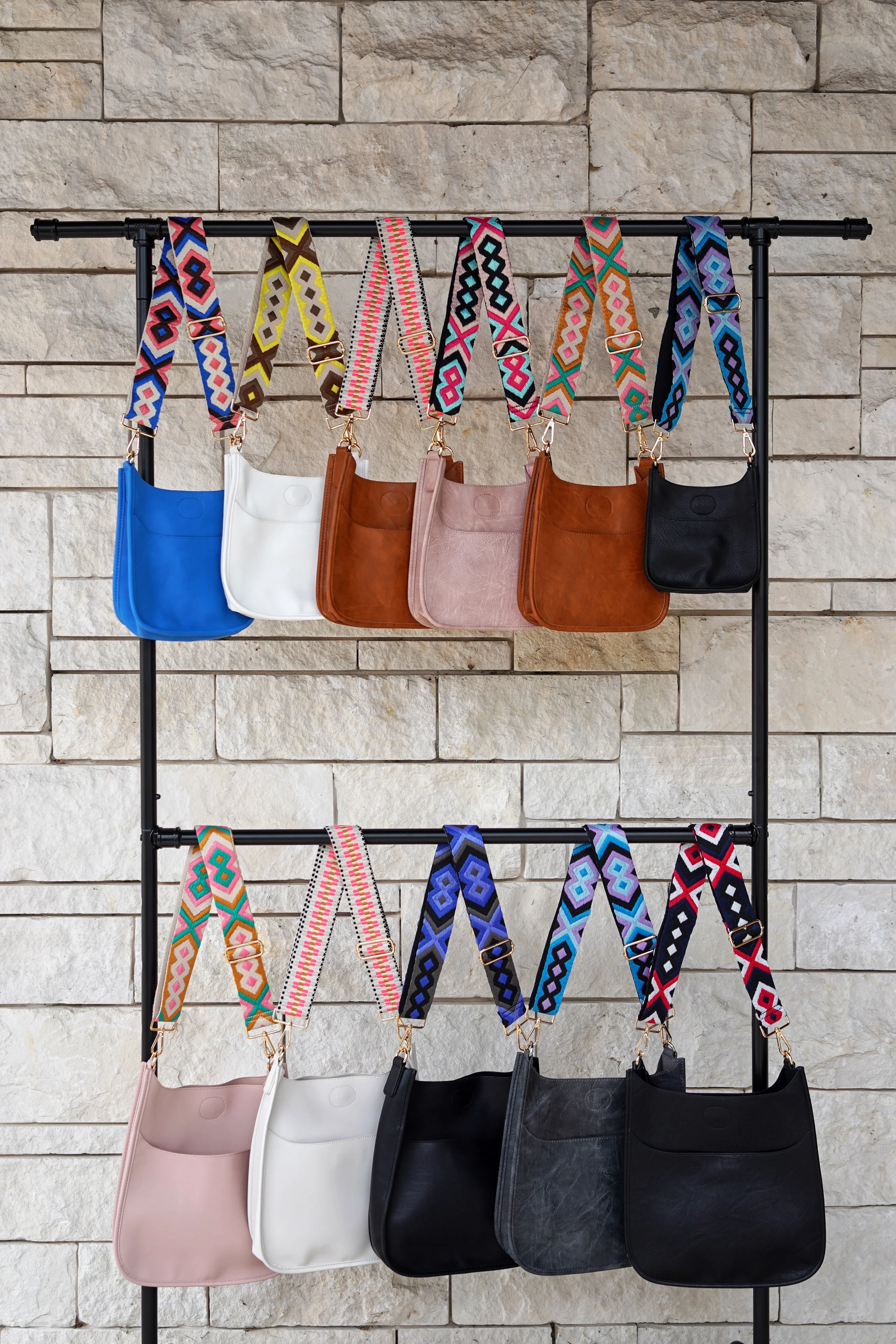 ah-dorned NYC Faux Leather Handbags