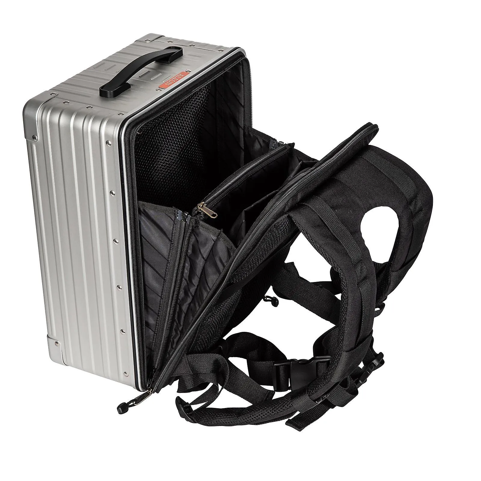 Aleon 17" Aluminum Hybrid Backpack - Platinum