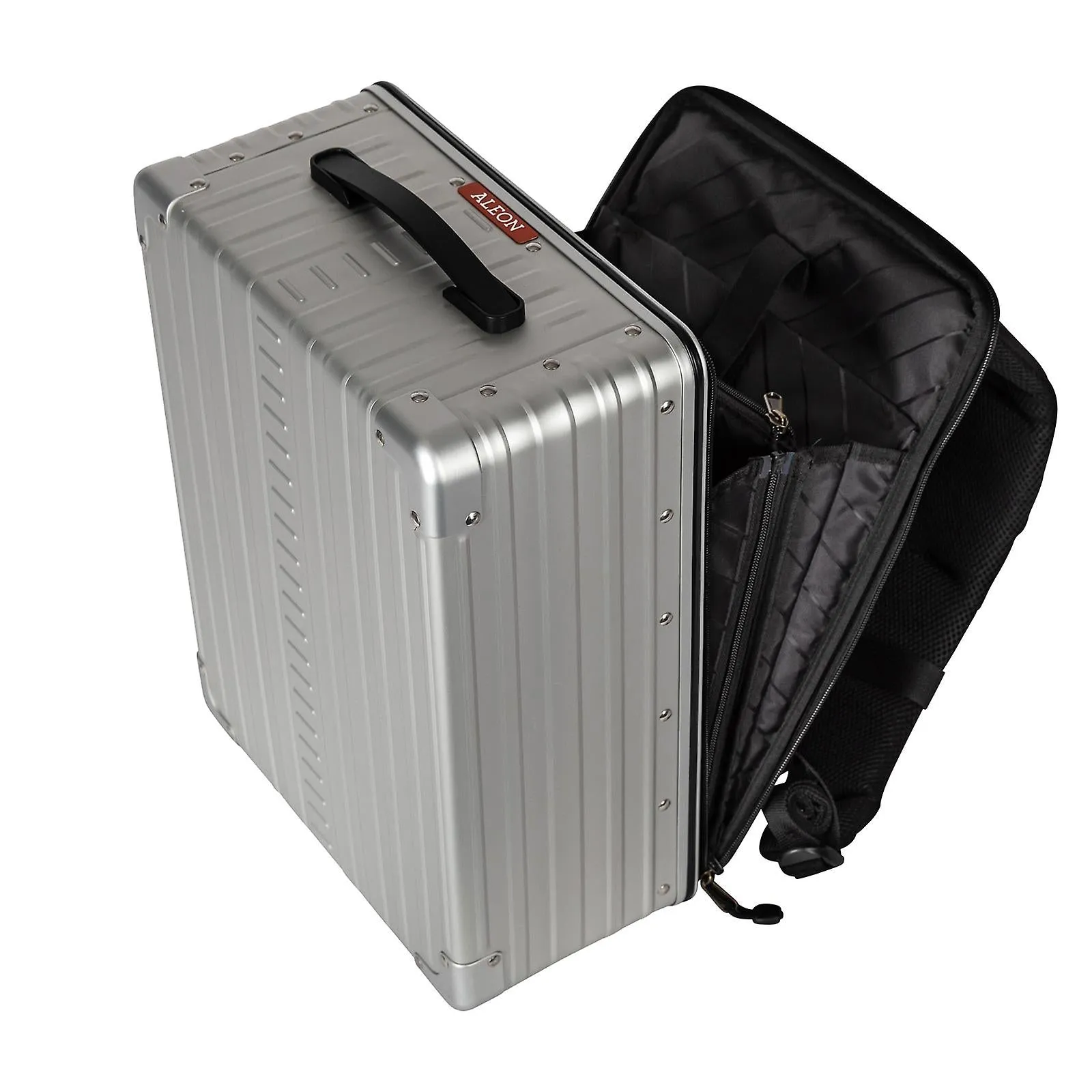 Aleon 17" Aluminum Hybrid Backpack - Platinum