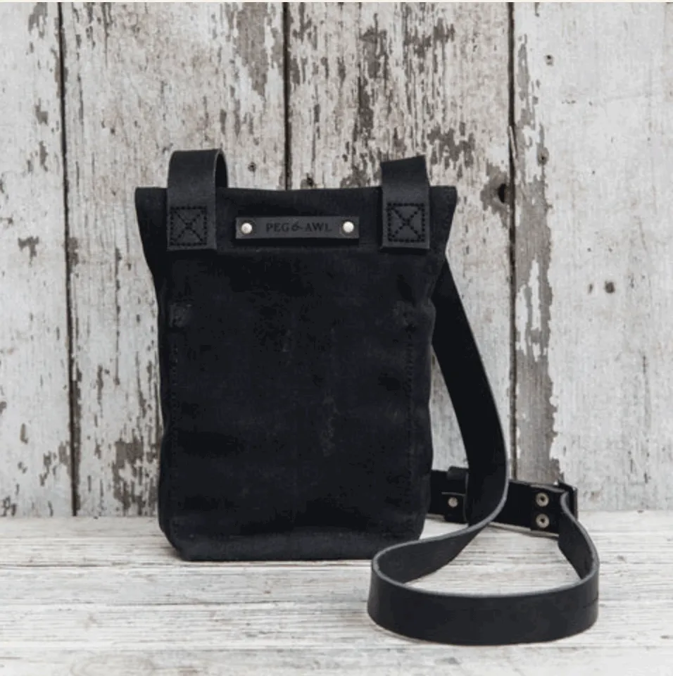 All Black Small Hunter Satchel