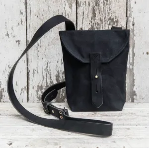All Black Small Hunter Satchel