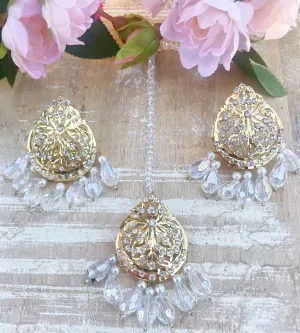 Amisha Earring and Tikka Set