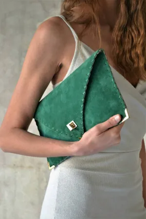Ana Koutsi - Leather Envelope Clutch