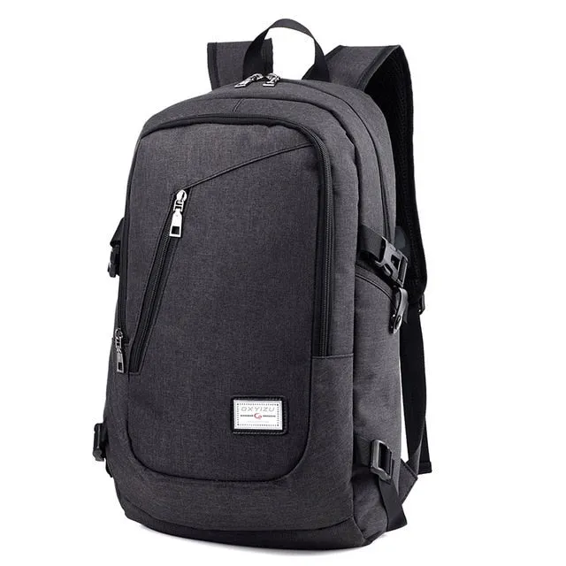 Anti-Theft Unisex Backpack