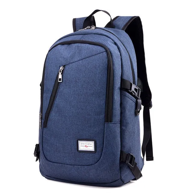 Anti-Theft Unisex Backpack