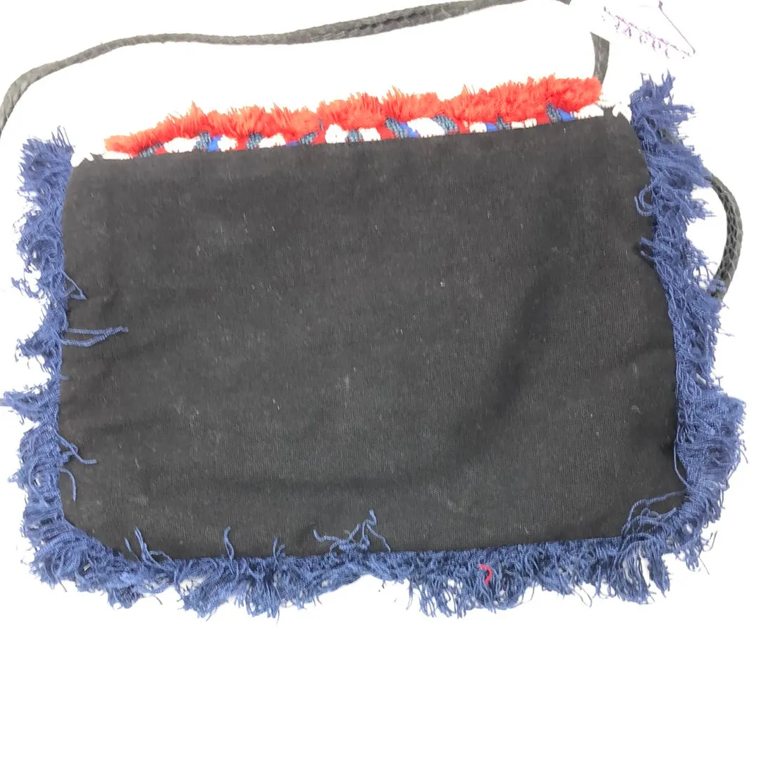 ANTIK BATIK Beaded and Applique Envelope Flap Clutch with Crossbody