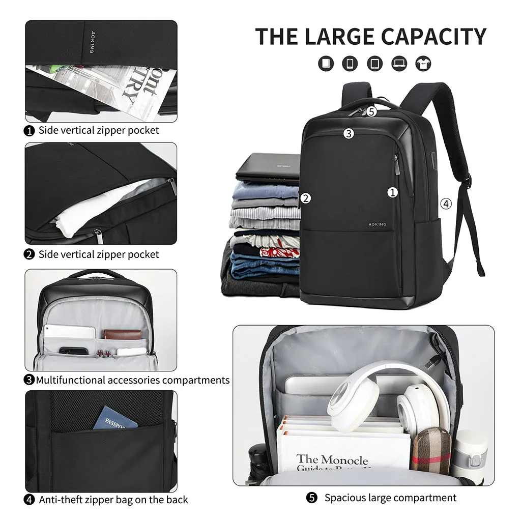 Aoking 15.6“ Backpack Business Laptop Backpack SN2119