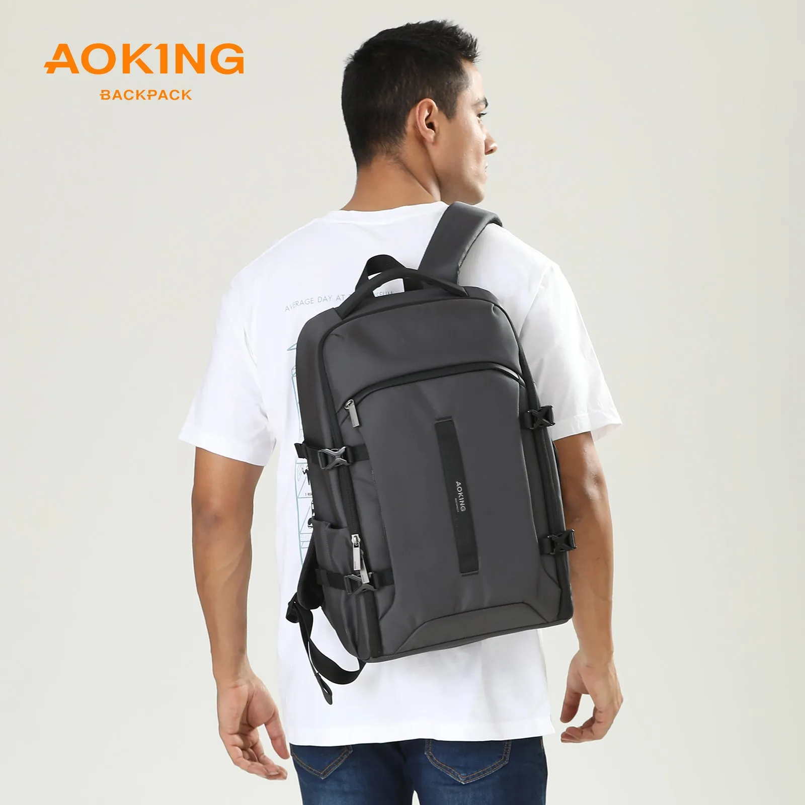 Aoking 15.6''Laptop Business Office Backpack SN3591
