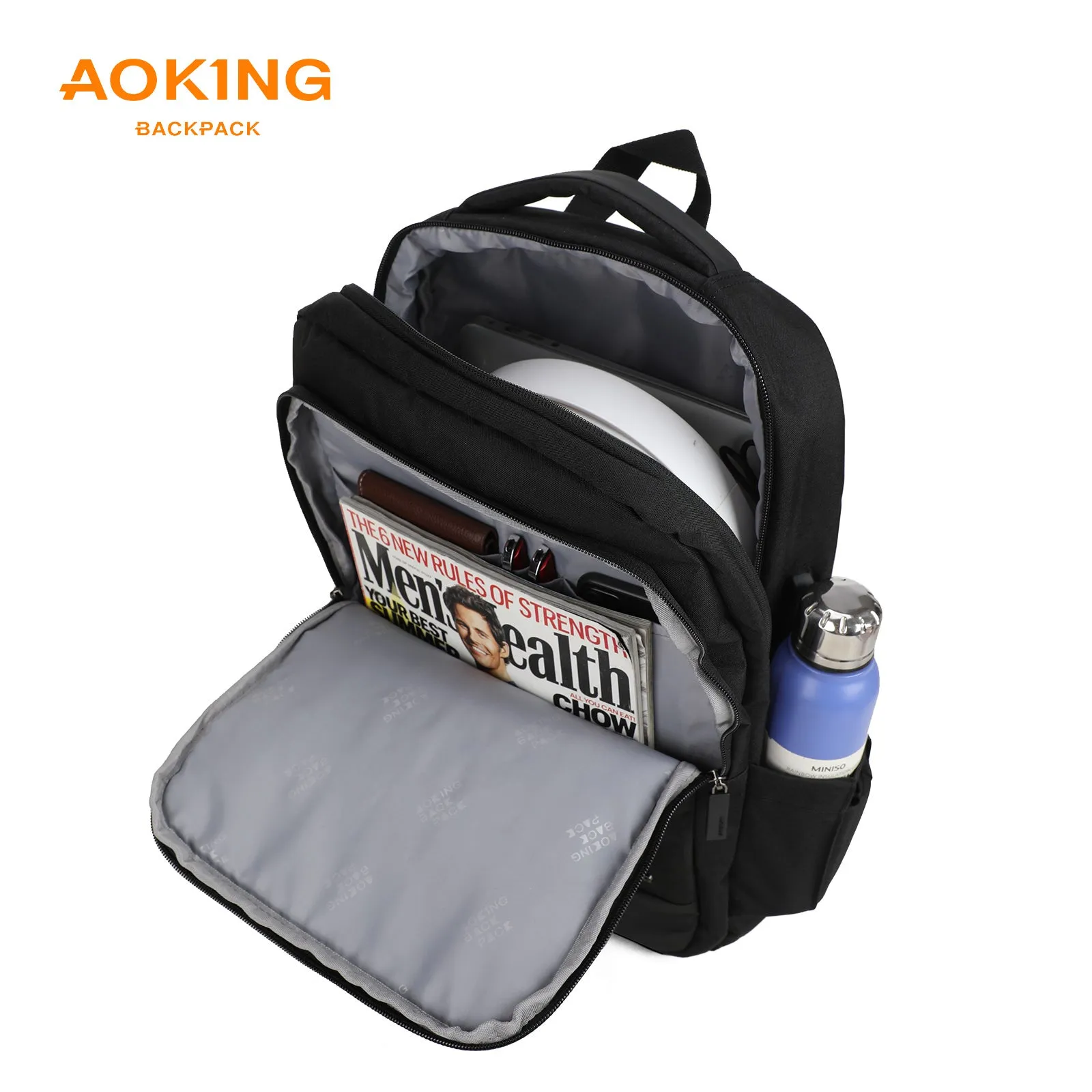Aoking Fashion Backpack Laptop Business Backpack SN1133-5