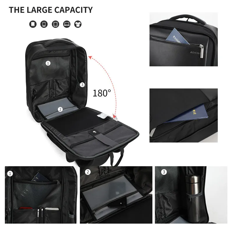 Aoking Fashion Backpack Laptop Business Backpack SN2547