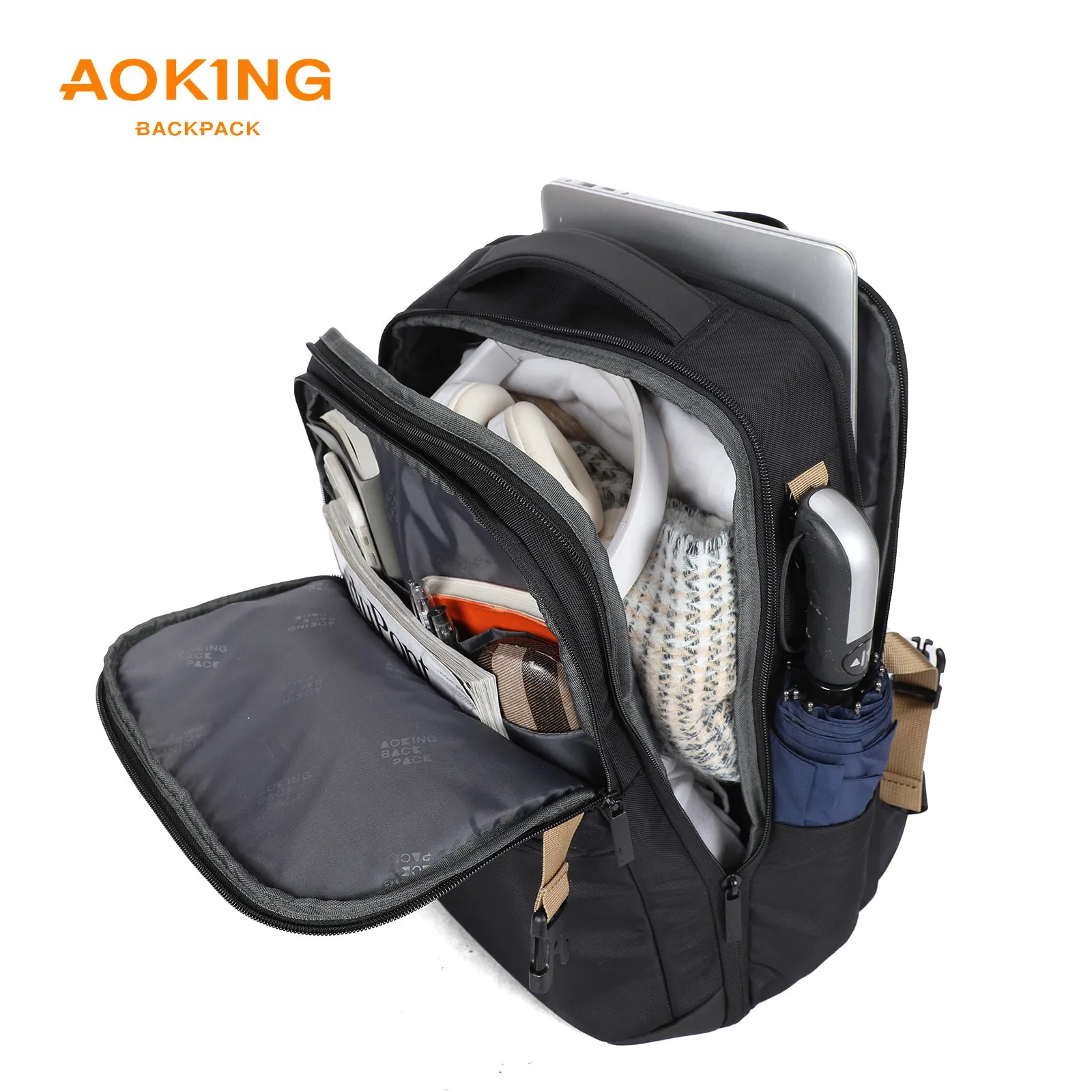 Aoking Fashion Backpack Laptop Business Backpack SN4041