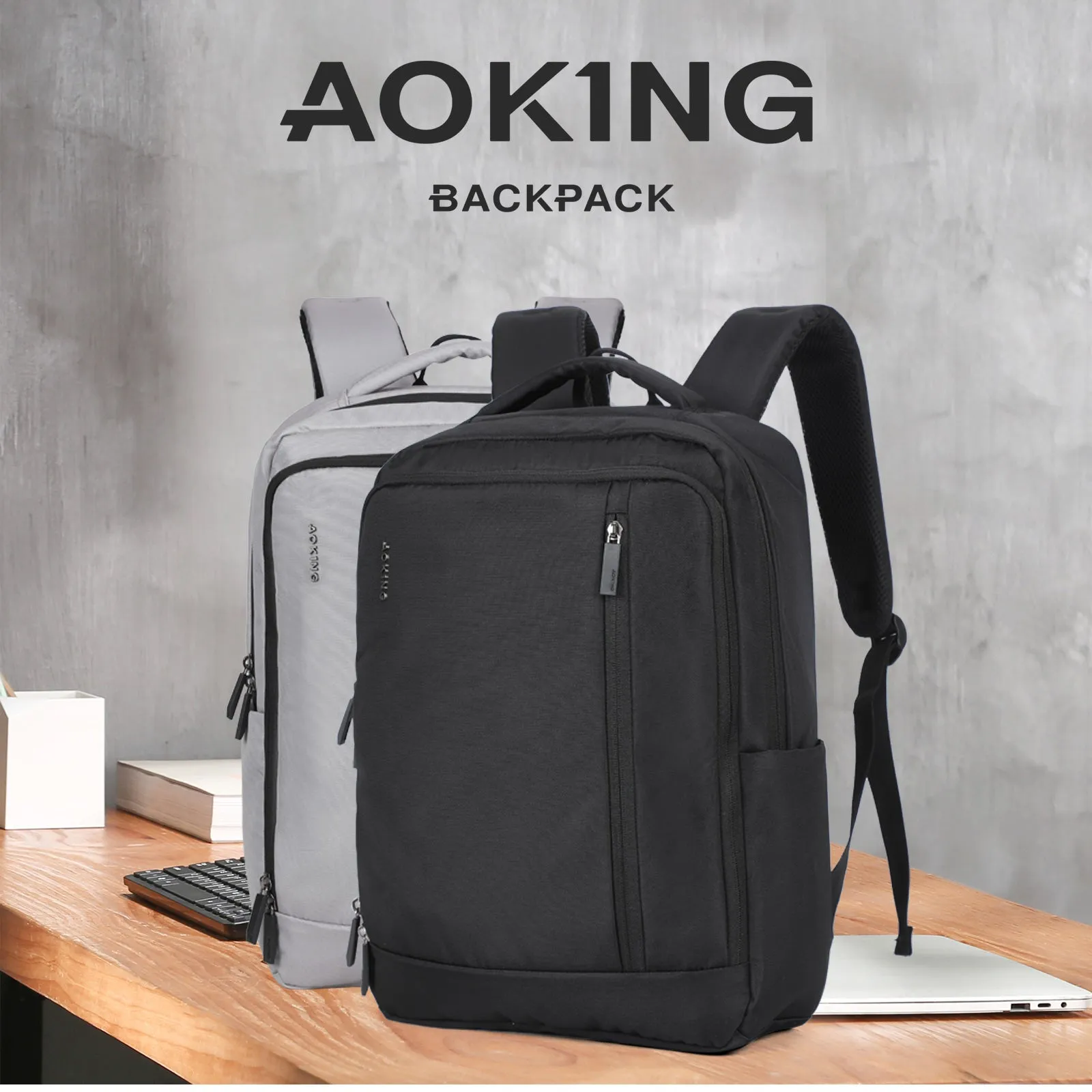 Aoking Laptop Business Office Backpack Lightweight Backpack SN2107-6