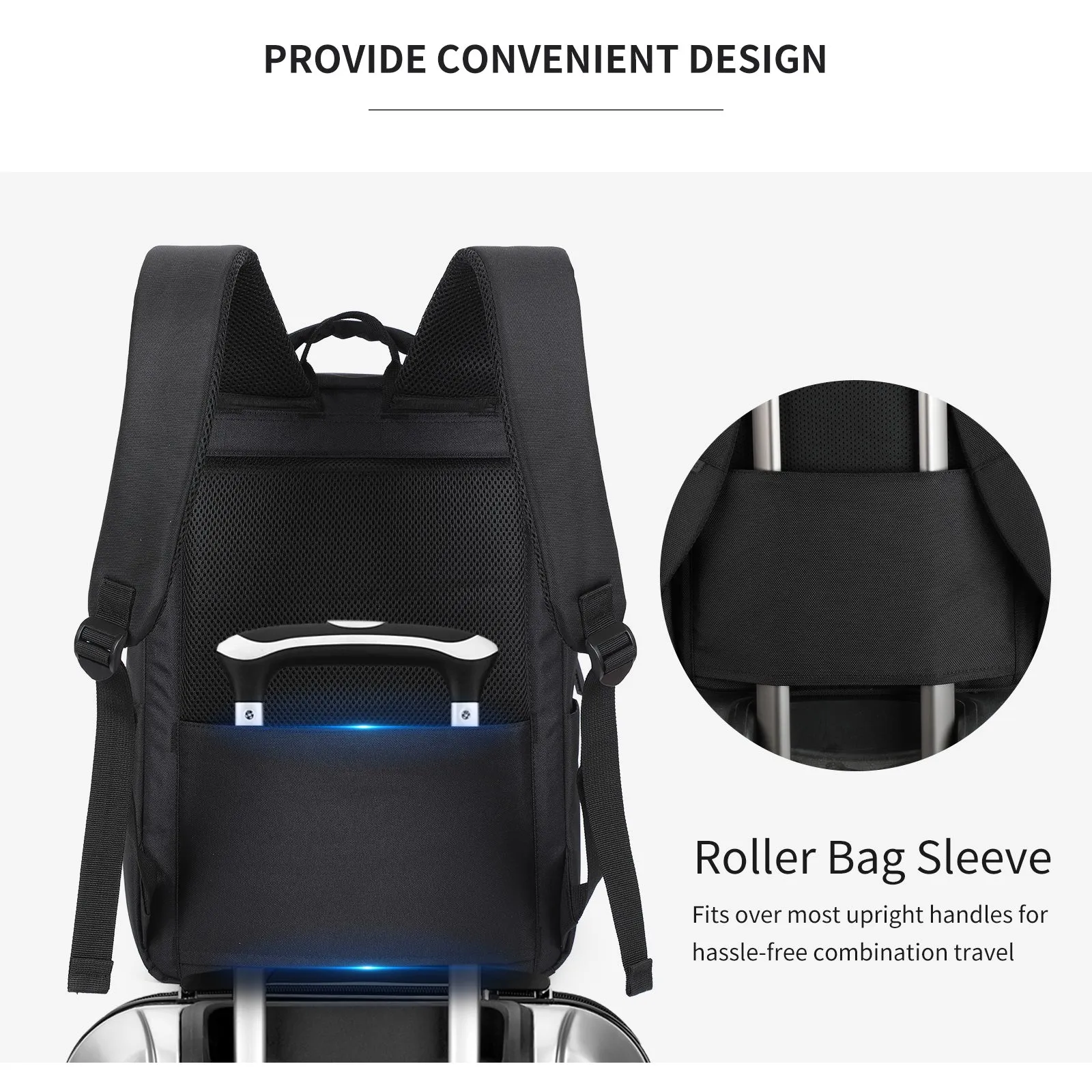 Aoking Laptop Business Office Backpack Lightweight Backpack SN2107-6