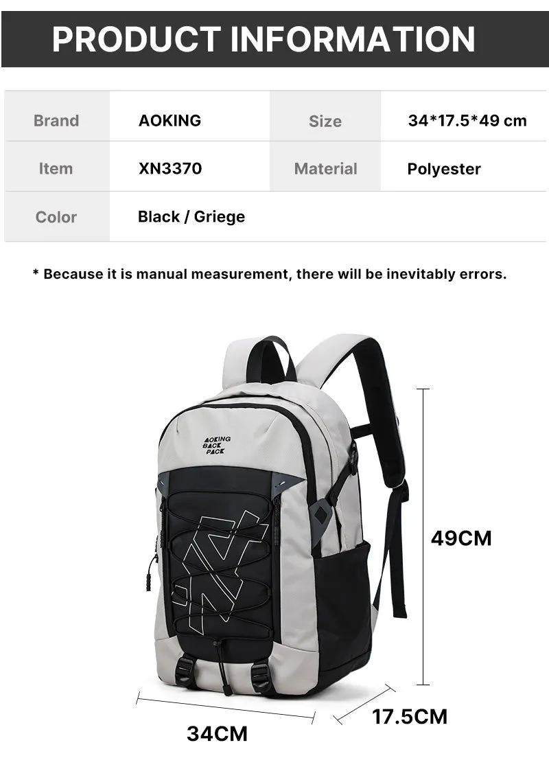 Aoking Large Capacity Casual Backpack XN3370