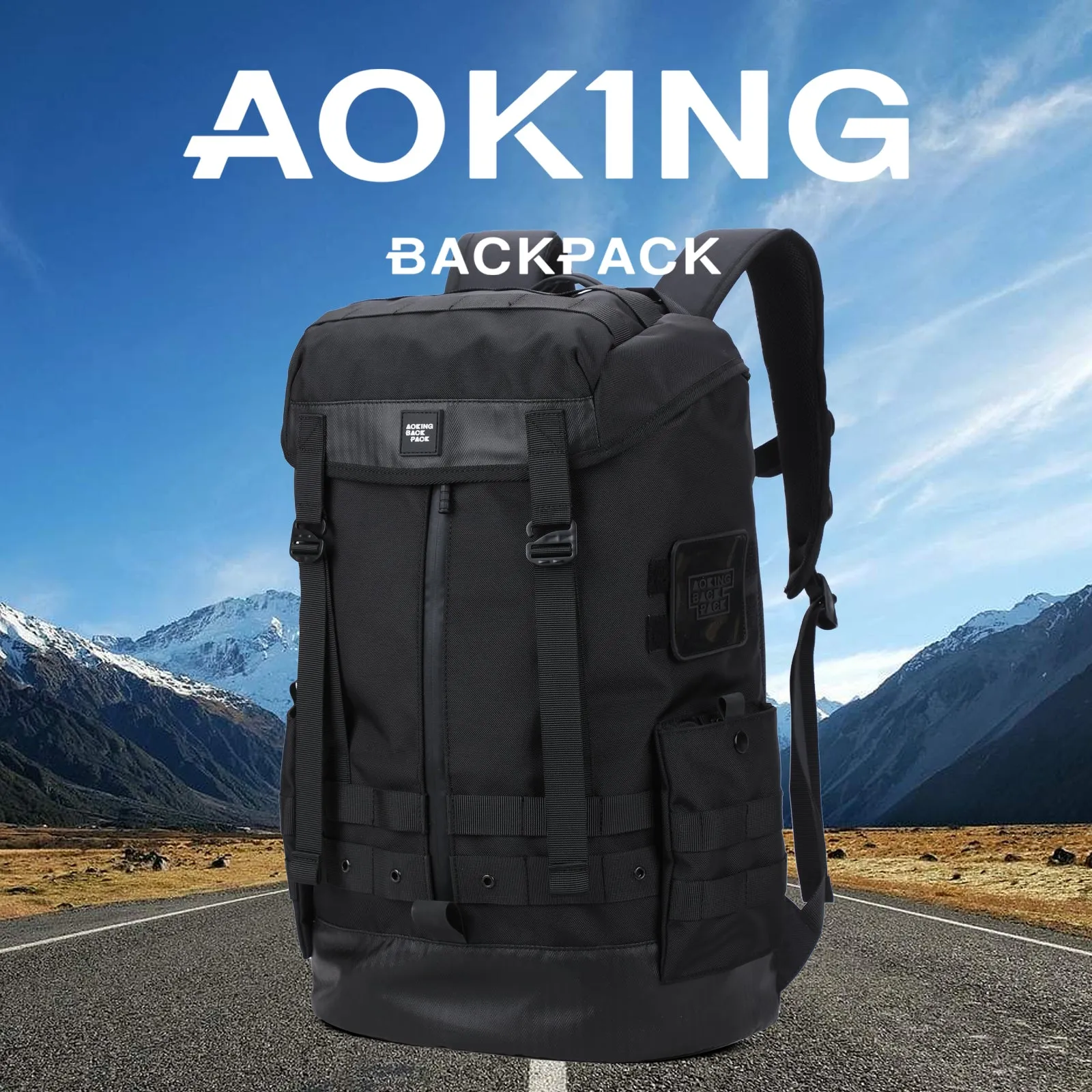 Aoking Large Capacity Fashion Casual Backpack XN3352