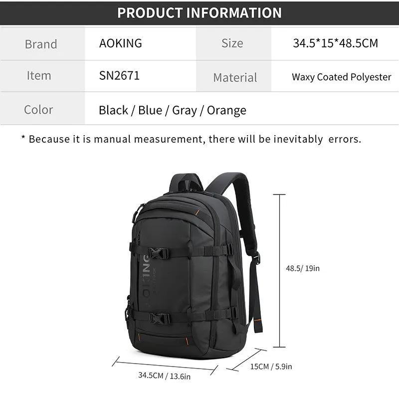 Aoking Wholesale Casual Business Laptop Backpack SN2671