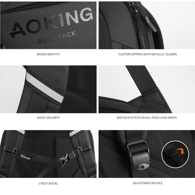 Aoking Wholesale Casual Business Laptop Backpack SN2671