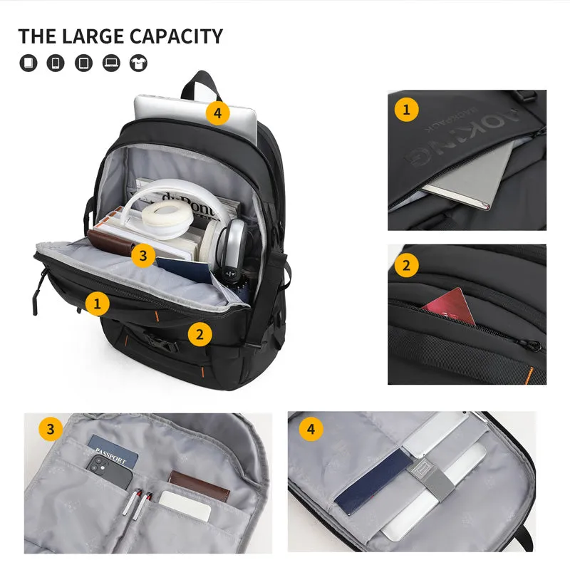 Aoking Wholesale Casual Business Laptop Backpack SN2671