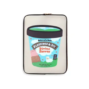 Apple of Your Pie & Divine Ice Cream | Laptop Sleeve {LOVE SUPERMARKET}