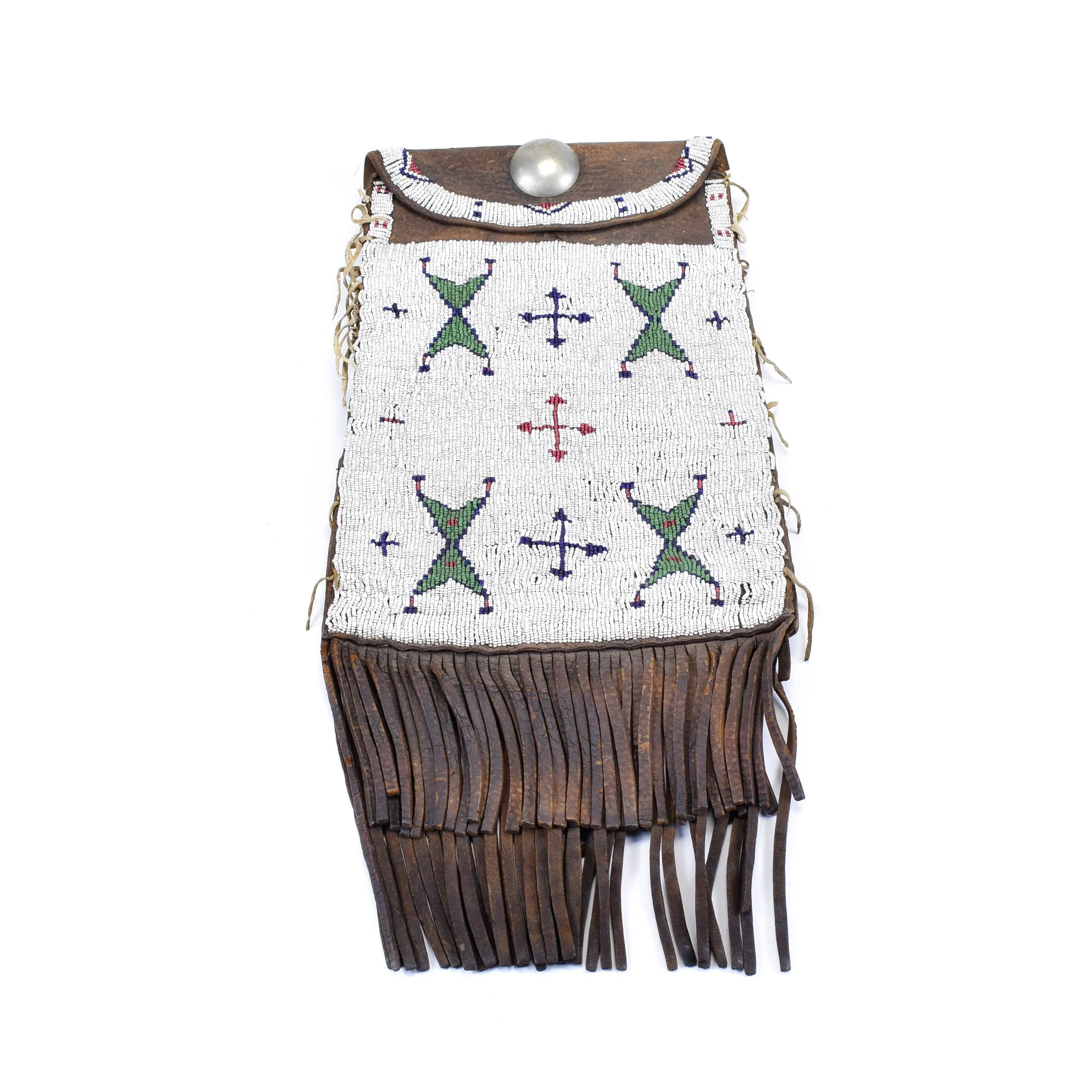 Arapaho Beaded Dispatch Pouch