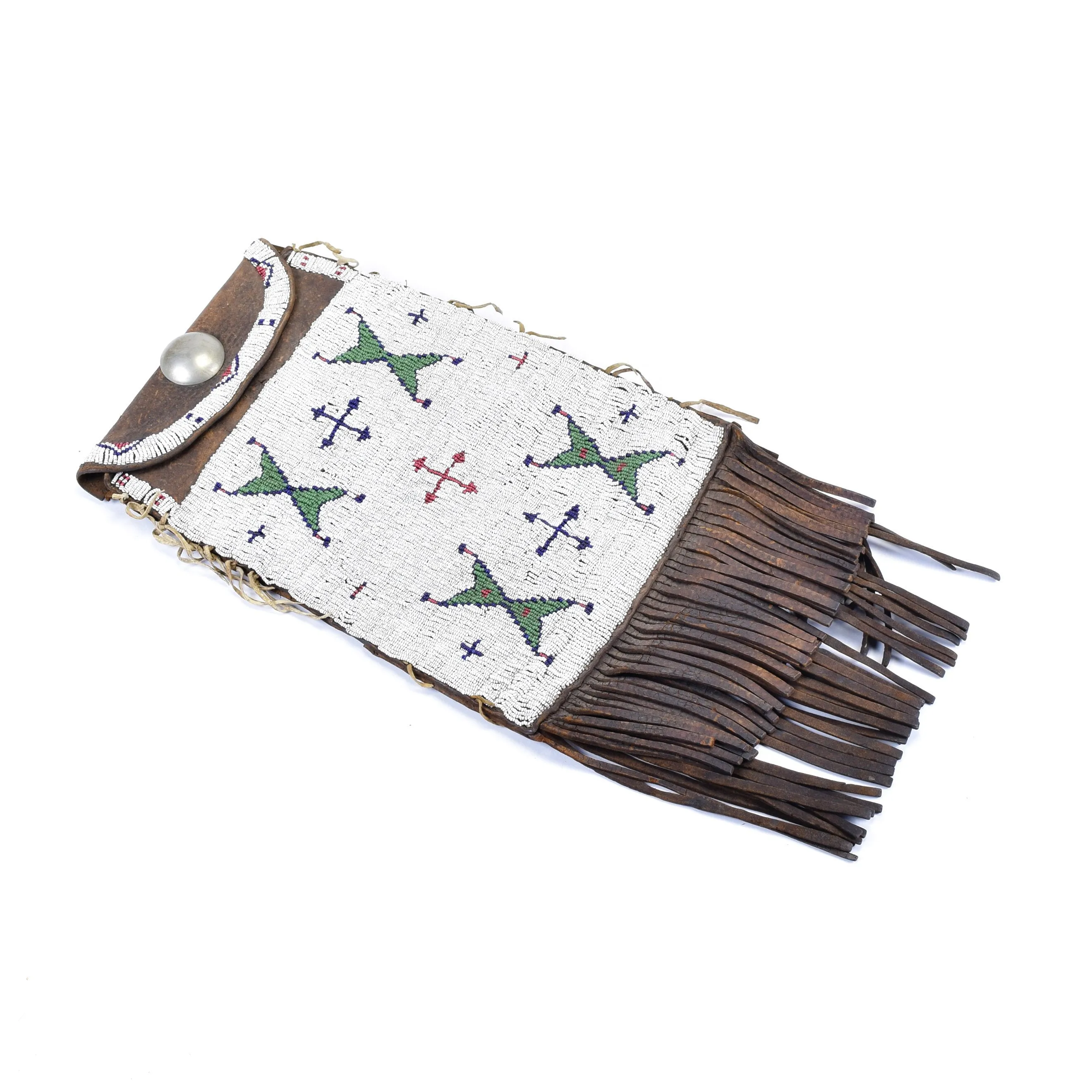Arapaho Beaded Dispatch Pouch