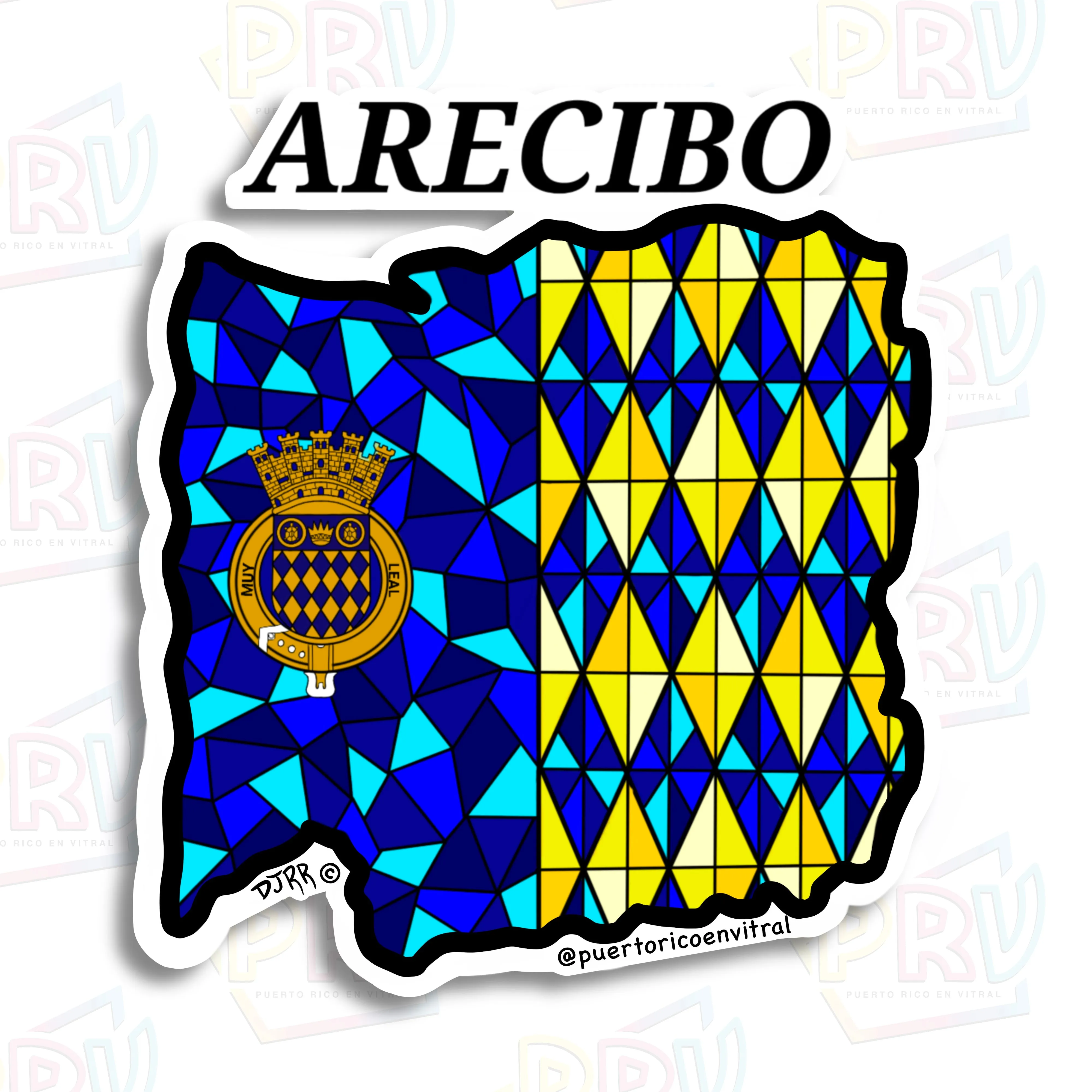 Arecibo PR (Sticker)