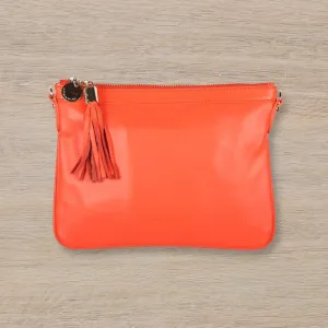 Arlington Milne Coco Clutch, Tangelo