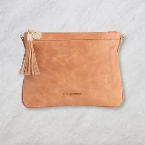 Arlington Milne Coco Clutch, Vintage Tan