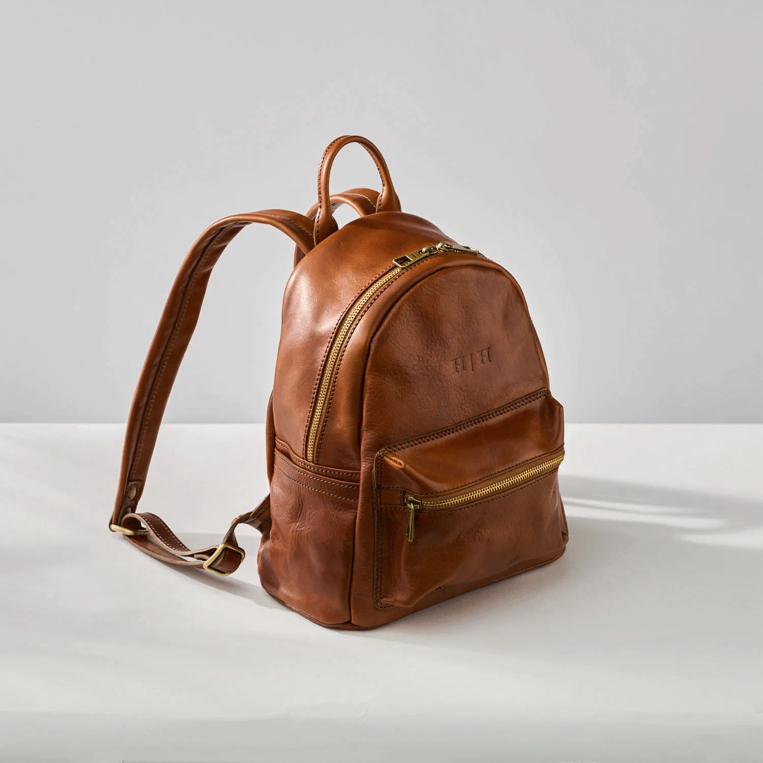 Atelier Small Backpack Cognac