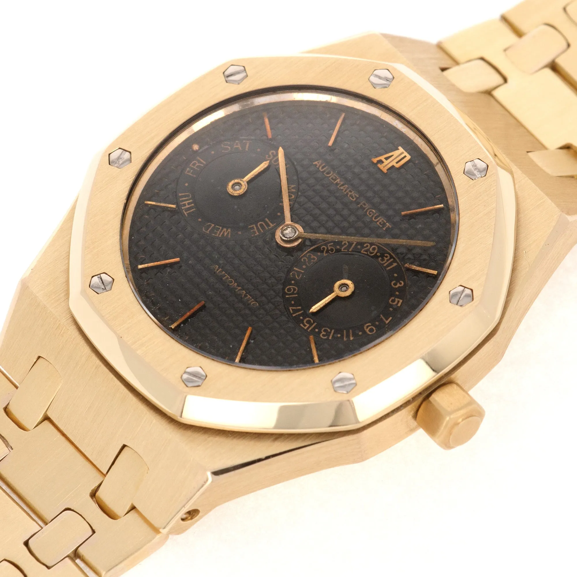 Audemars Piguet Yellow Gold Day-Date Royal Oak Ref. 25572