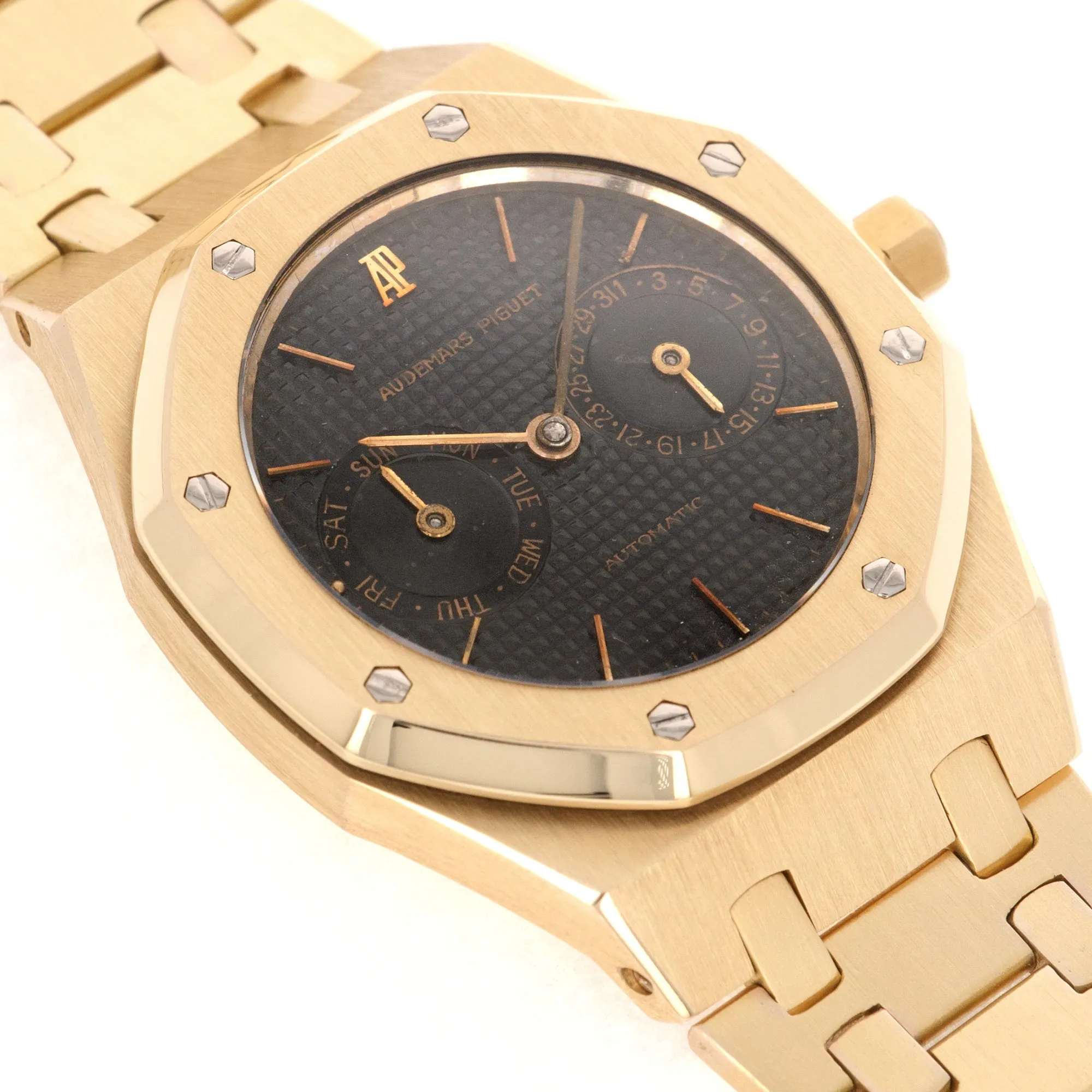 Audemars Piguet Yellow Gold Day-Date Royal Oak Ref. 25572