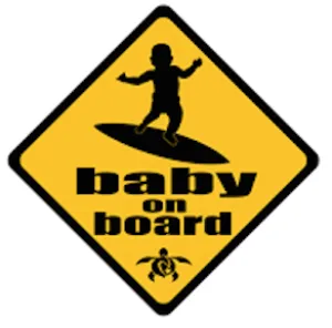 baby on board decal